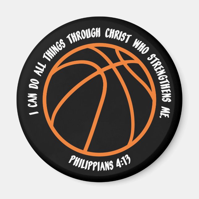 PHILIPPIANS 4:13 MAGNET (Framsidan)