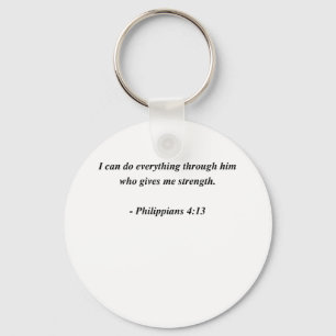 PHILIPPIANS 4:13 NYCKELRING