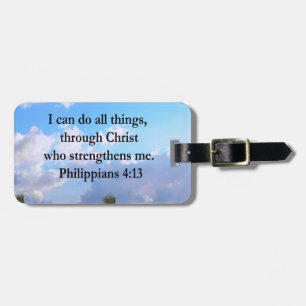 PHILIPPIANS 4:13 PRAYER BAGAGEBRICKA
