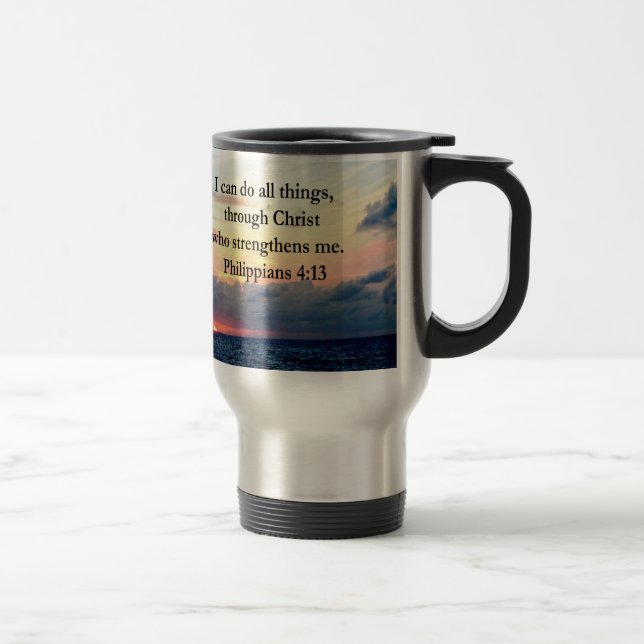 PHILIPPIANS 4:13 SUNRISE DESIGN RESEMUGG (Höger)