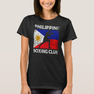 Philippine Boxing Klubb Philippine Flagga Boxing F T Shirt