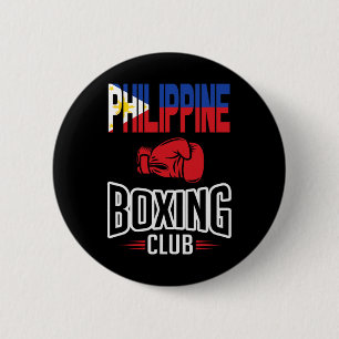 Philippine Flagga Boxing Klubb Filipino Pinoy Knapp