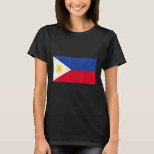 Philippine Flagga Pinoy Flagga Filipino Pinoy Sol T Shirt