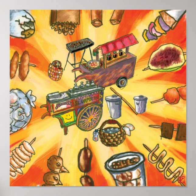 Philippine Food Poster (Framsidan)