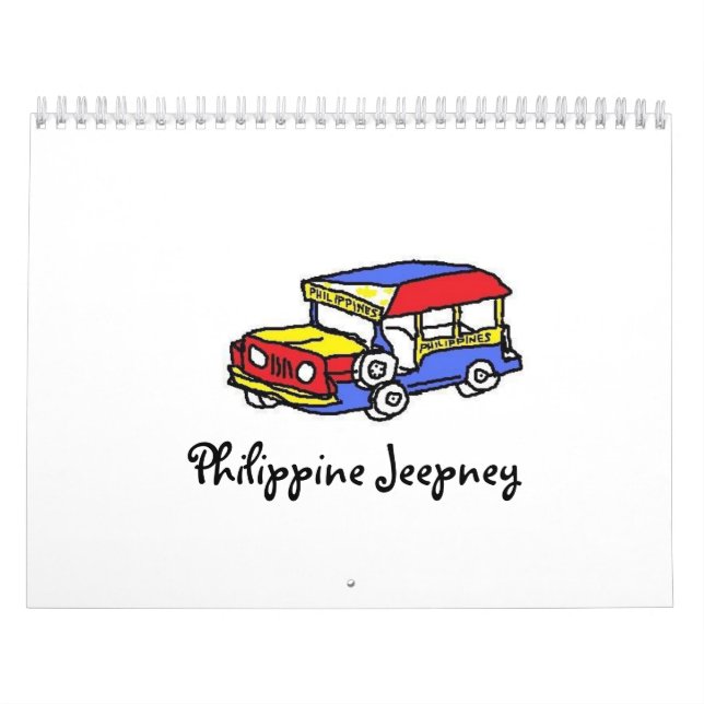 Philippine Jeepney Calendar Kalender (Omslag)