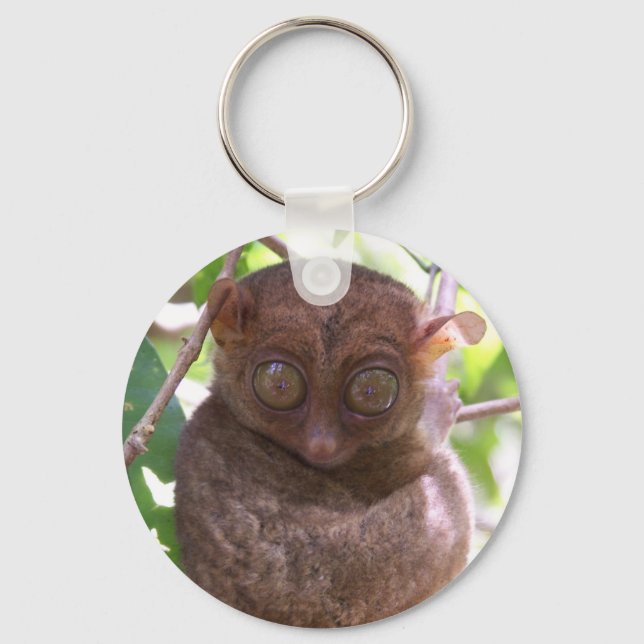 Philippine Tarsier Nyckelring (Framsida)