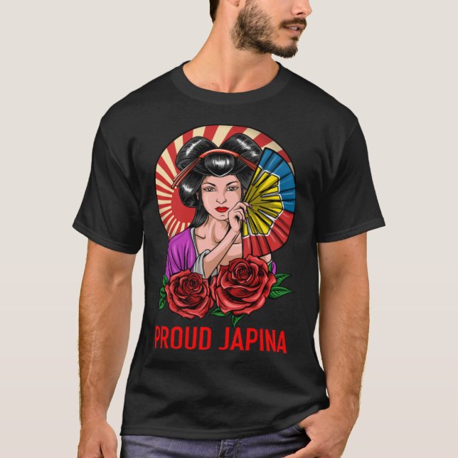 Philippines Filipina Japanese Japan Japina Flag Fr T Shirt (Framsida)