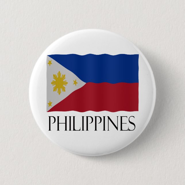 Philippines flag knapp (Framsida)