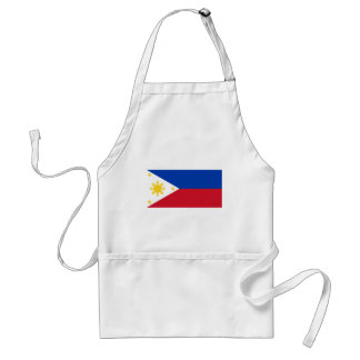 Philippines flagga förkläde