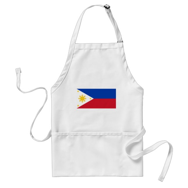 Philippines flagga förkläde (Framsidan)