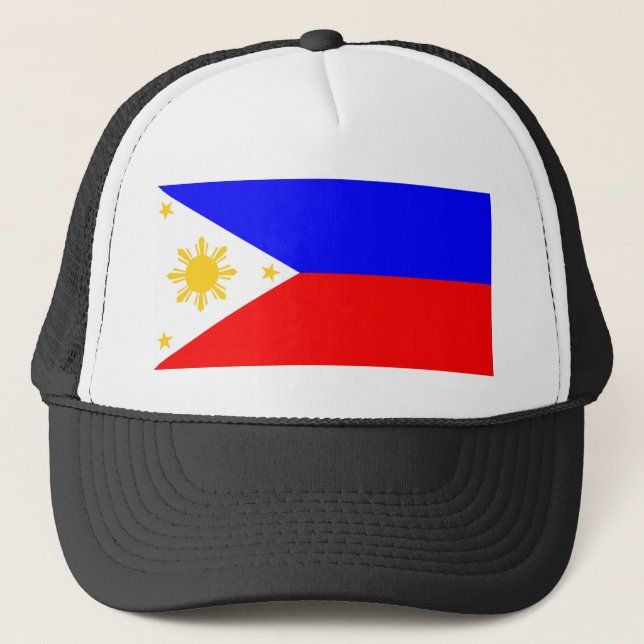 PHILIPPINES flagga Keps (Framsida)