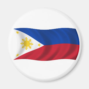 Philippines flagga magnet