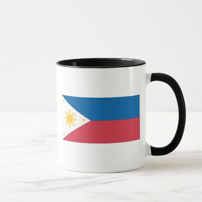 Philippines flagga mugg (Höger)