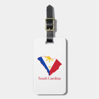 Philippines flagga över South Carolina den Bagagebricka