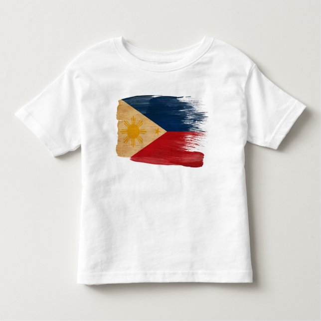 Philippines flagga tee (Framsida)