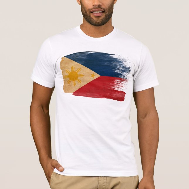 Philippines flagga tröja (Framsida)
