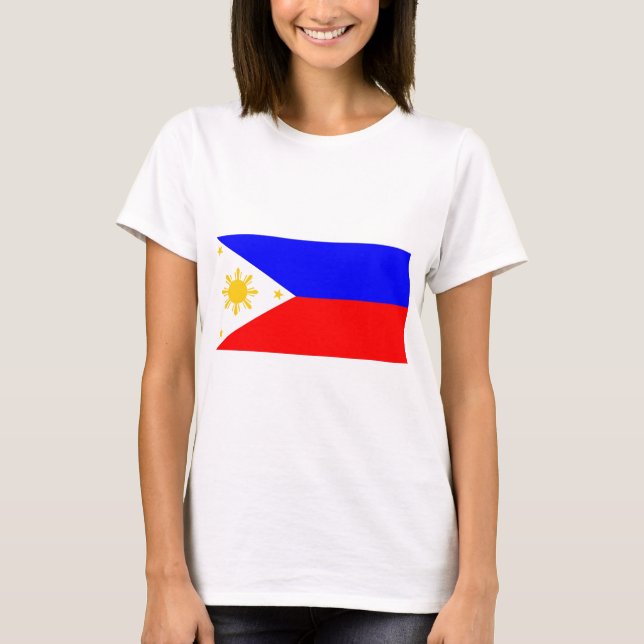 Philippines flagga tröja (Framsida)