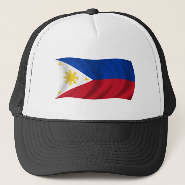 Philippines flagga truckerkeps (Framsida)