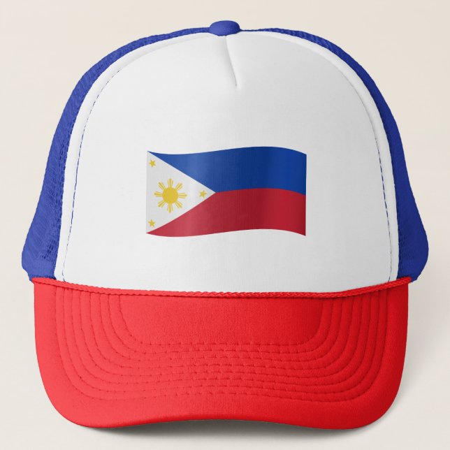 Philippines flagga truckerkeps (Framsida)