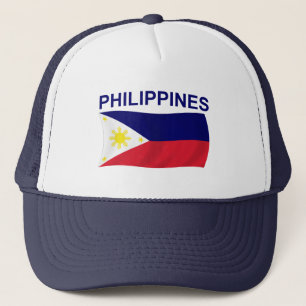 Philippines flagga truckerkeps