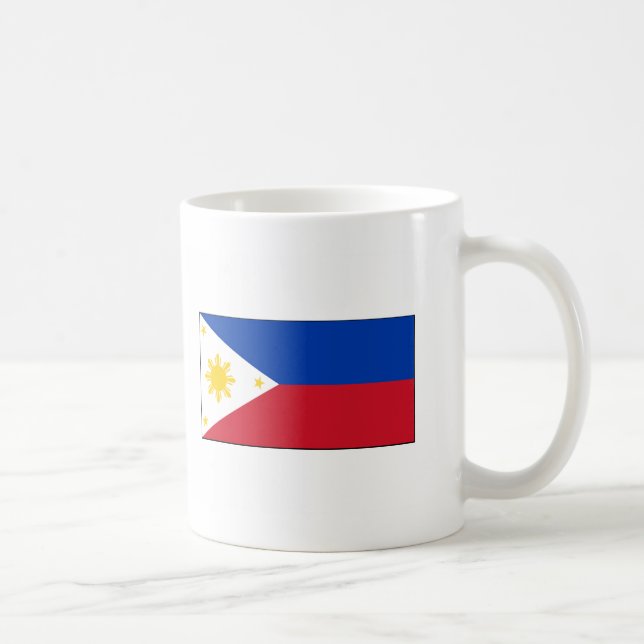 Philippines FLAGGAinternationell Kaffemugg (Höger)
