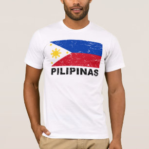 Philippines flaggavintage t shirt