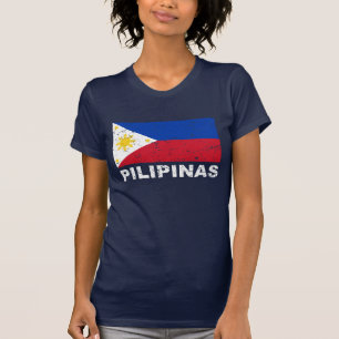 Philippines flaggavintage tee shirt