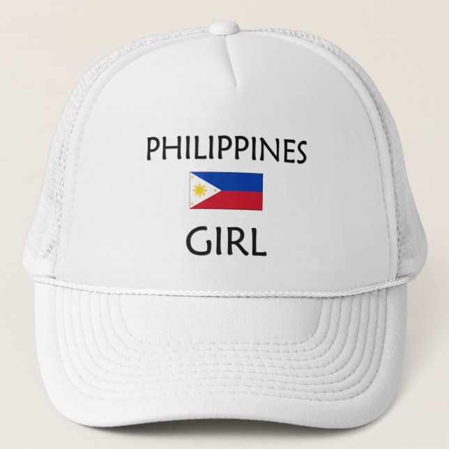 PHILIPPINES FLICKA TRUCKERKEPS (Framsida)