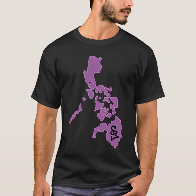 Philippines (hyacint) tee shirt (Framsida)