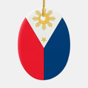 Philippines Julgransprydnad Keramik