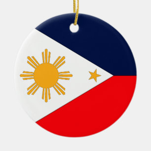 Philippines Julgransprydnad Keramik