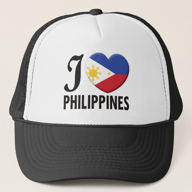 Philippines kärlek truckerkeps (Framsida)