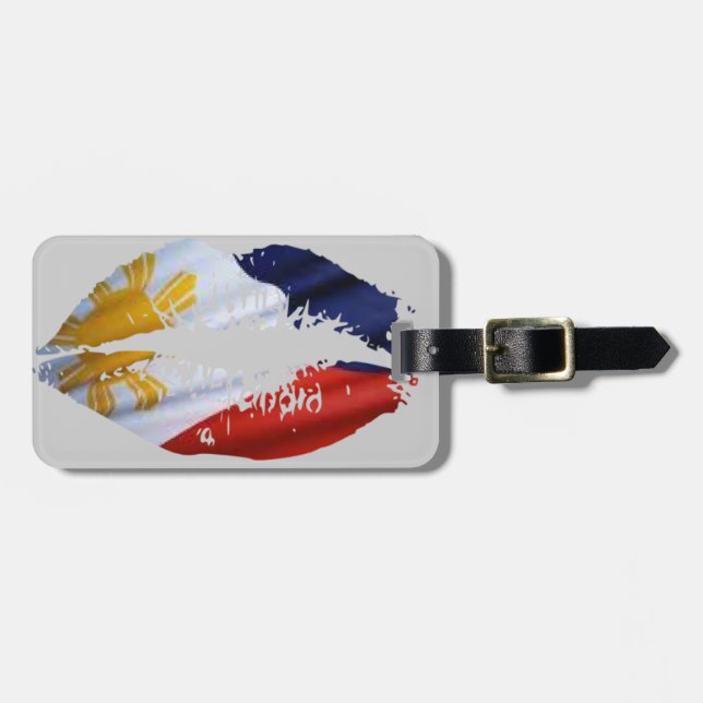 Philippines kyss bagagebricka (Horisontell Framsida)