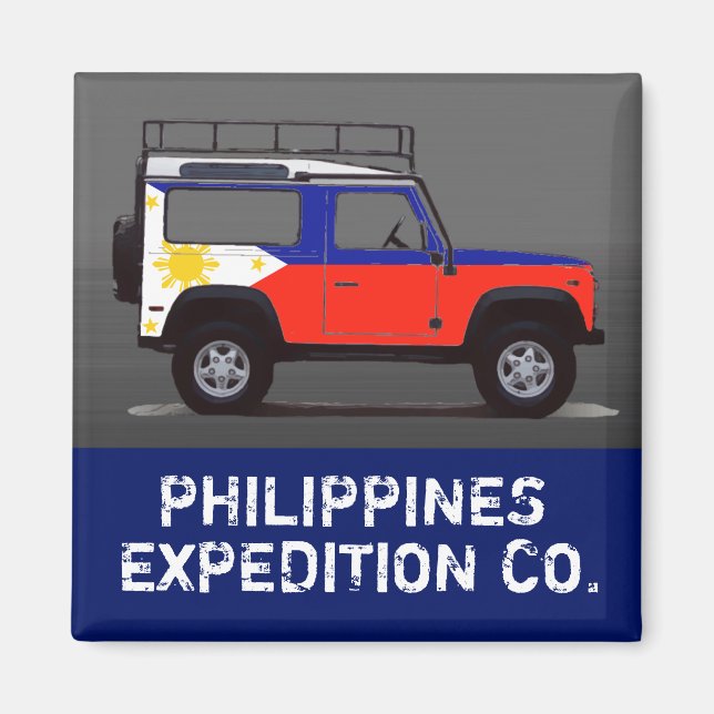 PHILIPPINES MAGNET (Framsidan)