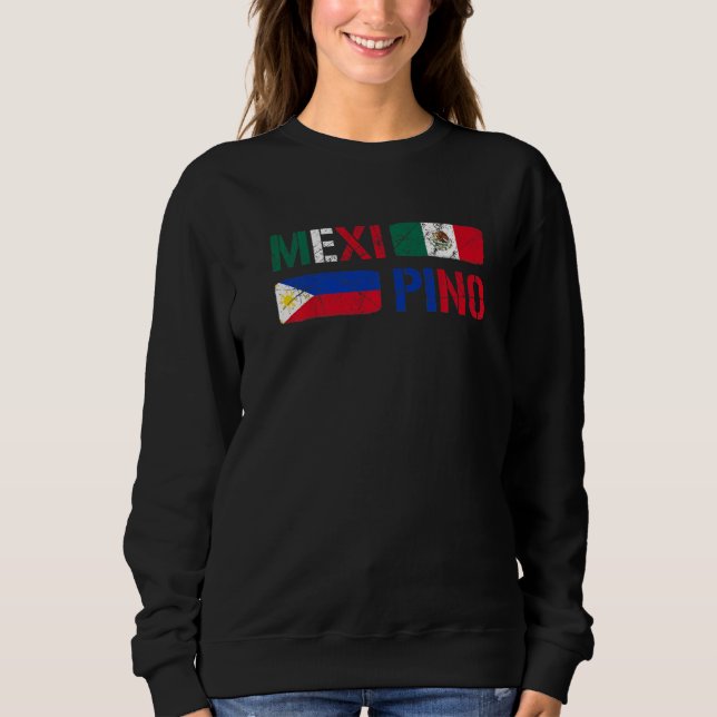 Philippines Mexico Filipino Proud Mexipino Mexican T Shirt (Framsida)
