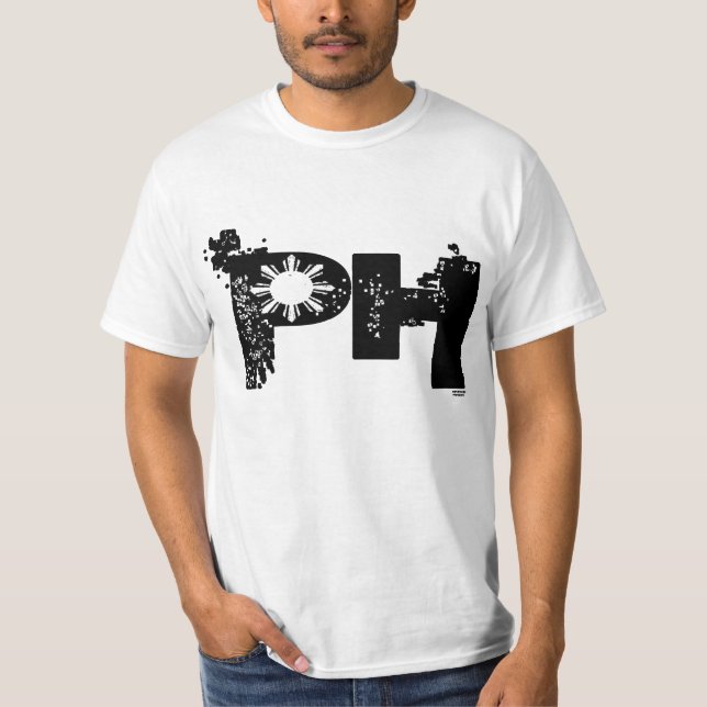 Philippines PH solskjorta Pinoy T-shirt (Framsida)