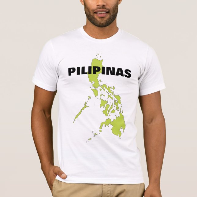 Philippines Pilipinas T-shirt (Framsida)