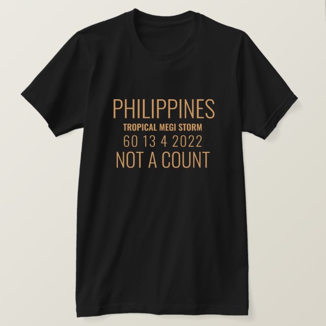 PHILIPPINES T SHIRT (Design framsida)
