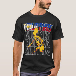 philippines t-skjorta 1 t shirt