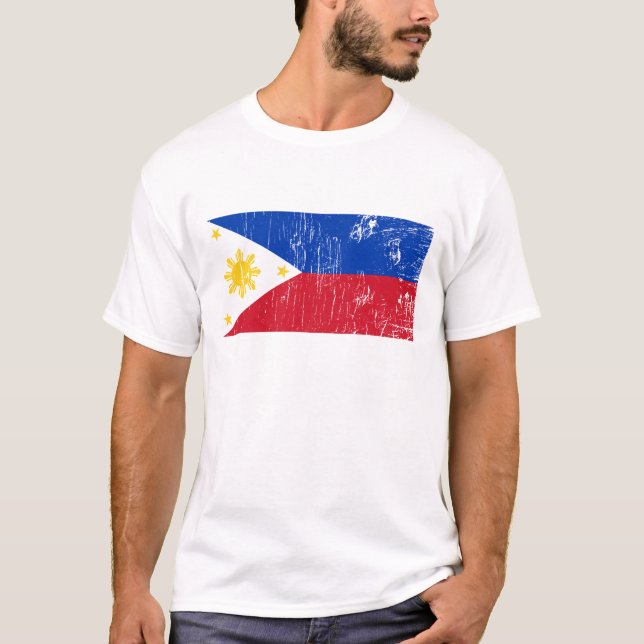 Philippines T-tröja Tee Shirt (Framsida)