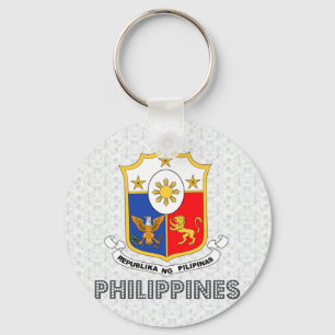 Philippines vapensköld nyckelring