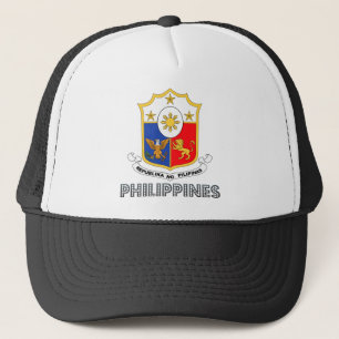 Philippines vapensköld truckerkeps