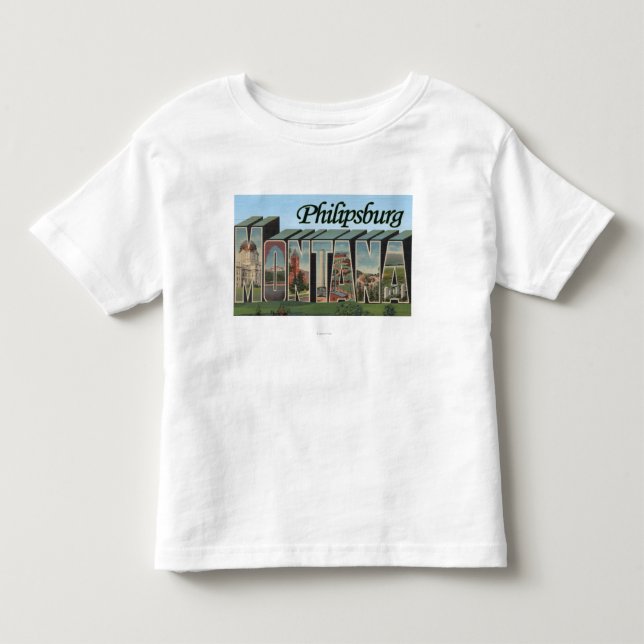 Philipsburg Montana T-shirt (Framsida)