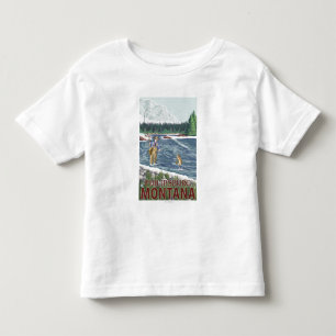 Philipsburg MontanaFly fiskare Tee Shirt