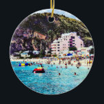 Philipsburg Sint Maarten Beach Julgransprydnad Keramik<br><div class="desc">Denna vackra strand ligger framför Philipsburg Sint Maarten nära den plats där kryssningsfartyget fraktaser docka.</div>