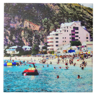 Philipsburg Sint Maarten Beach Kakelplatta