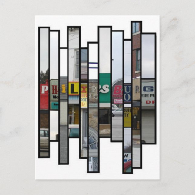 Philipsburg vykort (Framsida)