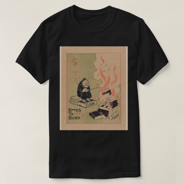 Philistine, Bokar till Burn William Wallace Dens T Shirt (Design framsida)