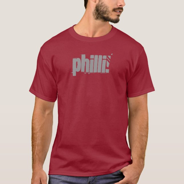 Philli skjorta t shirt (Framsida)
