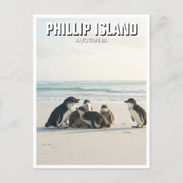 Phillip Island Australia Vykort